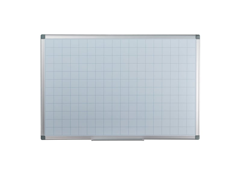  Tableau blanc magnétique mural pratique pour organisation 60 x 90 cm en fer blanc 13_0009566  - Conforama A