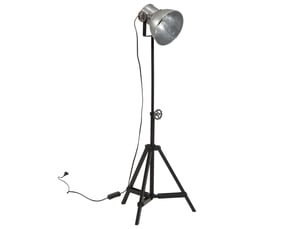 Lampe de bureau 25 w argent vintage 35x35x6595 cm e27