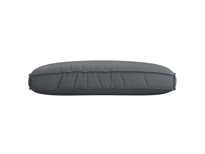 Coussin d'assise, coussin pour chaisecanapé tissu oxford anthracite 120 x 80 x 12 cm cf56640 - Conforama C