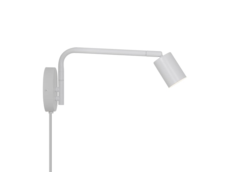  Applique murale spot long, explore en métal blanc, ip20, nordlux 2612481001 - Conforama D