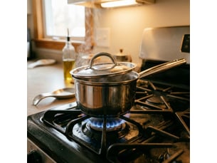 Casserole en inox 22 cm fackelmann rhona