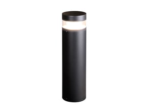 Italux marcon 3k borne extérieure marcon noire 3000k blanc chaud ip54