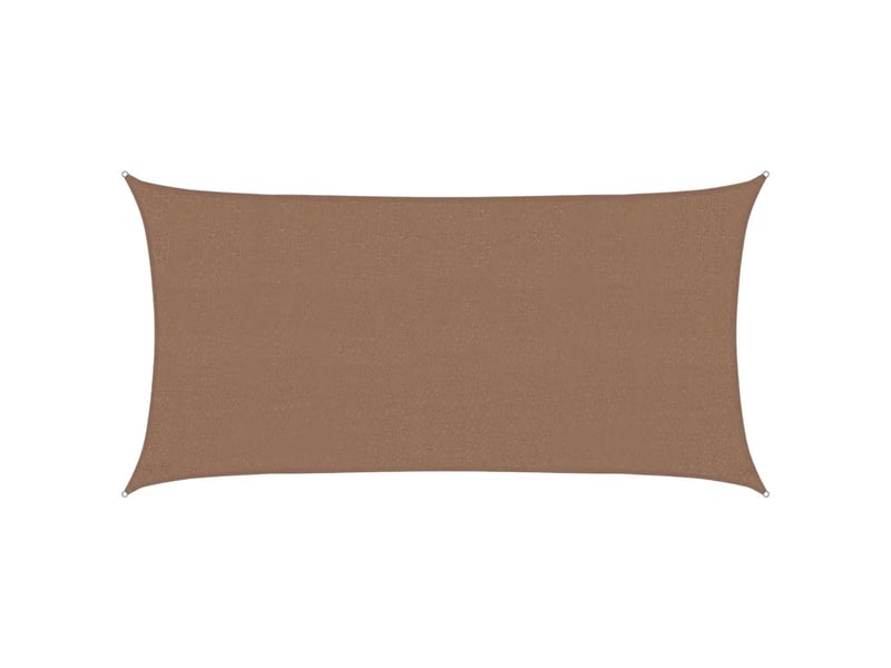  Vidaxl voile d'ombre taupe 2 x 6 m hdpe  - Conforama D