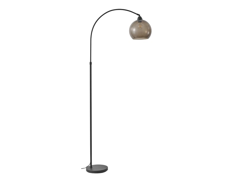 Lampadaire Métal 195 cm noir GIANNIS - Conforama A