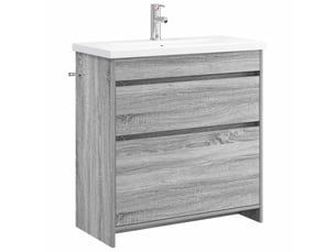 Ensemble de mobilier de salle de bain sonoma gris shl7415
