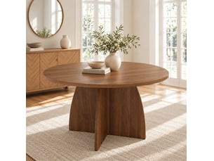 Table à manger extensible 100140180x100 cm télescopique mdf marron, dimensions extensibles, minimaliste