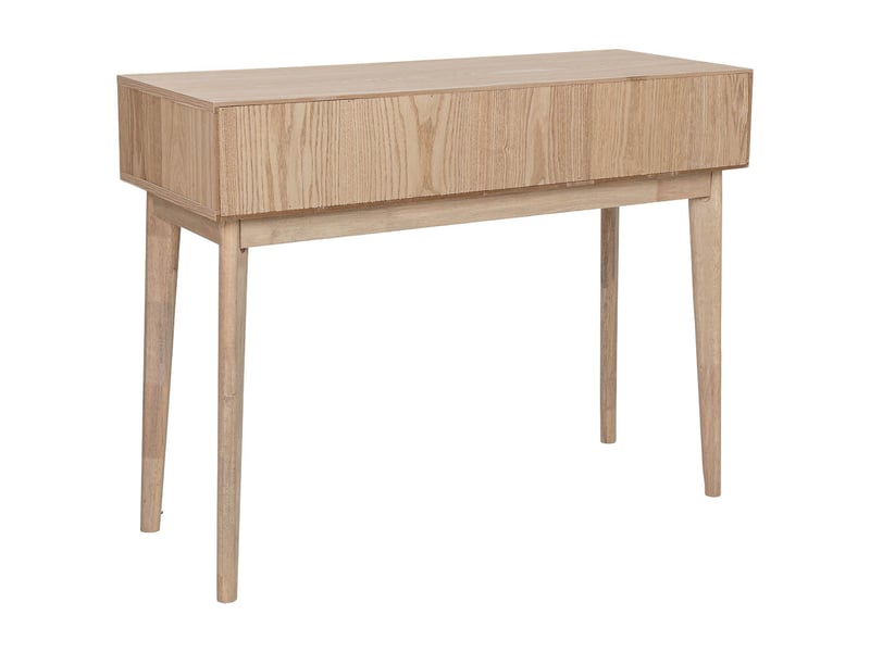  Meuble d'entrée en bois marron 100 x 40,5 x 77 cm (h)  - Conforama E