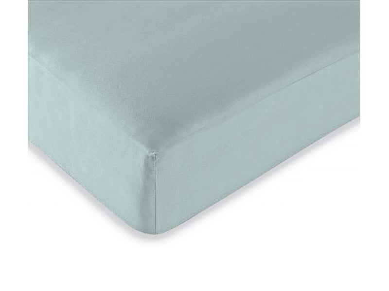  Drap housse 2 en 1 imperméable 90 x 190 cm coton 57 fils duo protect menthe CP-DHDUOPROTECT90-MENTHE - Conforama C