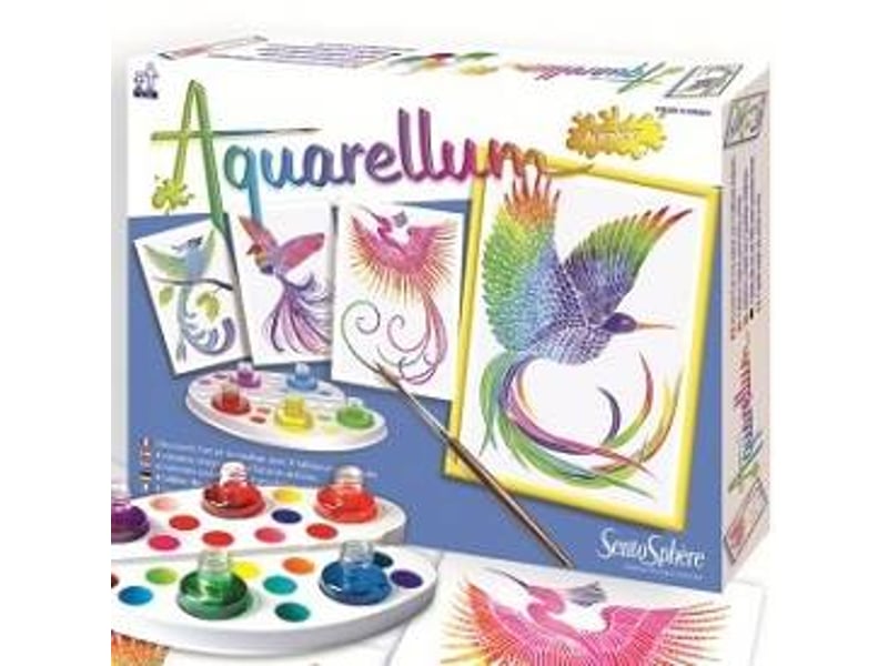  Aquarellum junior oiseaux de paradis 656 - Conforama A