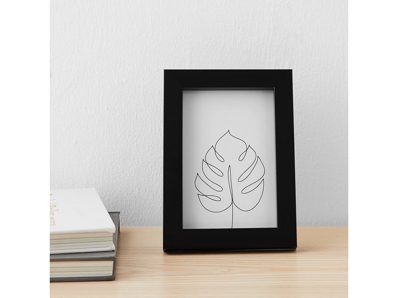  Lot de 5 cadres photo rectangulaires 10x15 cm – noir  - Conforama B