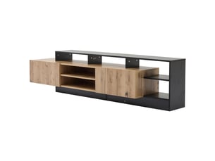 Meuble tv coloris bois clair    