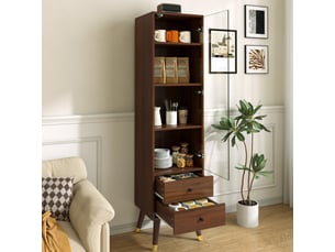 Vitrine coloris marron <strong></strong> <strong>Seren Glow</strong> - 39.8 cmx160 cm