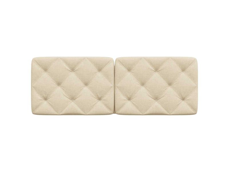  Coussin de tête de lit crème 140 cm tissu cf55942  - Conforama D