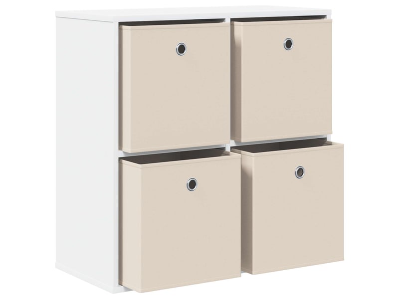  Buffet - bahut - meuble de rangement blanc 68,5 x 32 x 67 cm  - Conforama E