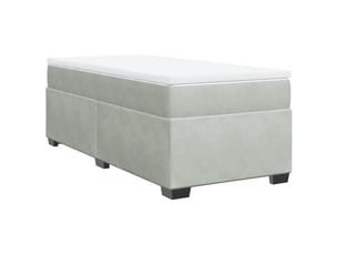 Lit simple 100x200 cm    coloris gris