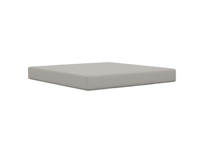  Coussin de canapé d'extérieur, coussin de chaise polyester gris 80 x 80 cm cf54094  - Conforama D