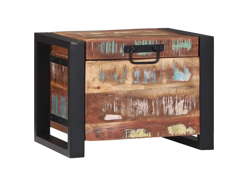  Coffre de rangement, boîte de rangement multicolore 40x30x30 cm  - Conforama C