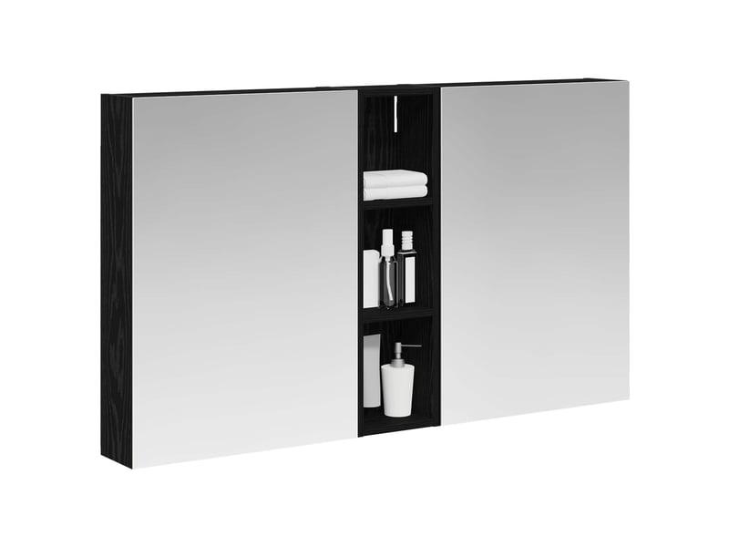 Ensemble de meubles de salle de bain 3 pcs 120x14.5x70 cm shl6170 - Conforama C