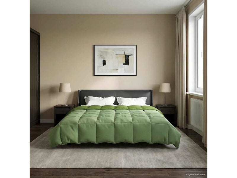  Duvet d'hiver - couette 240 x 260 cm hiver - couette microfibre (100% polyester)  - Conforama B