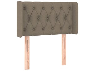 Tete de lit A poser largeur 83 cm taupe
