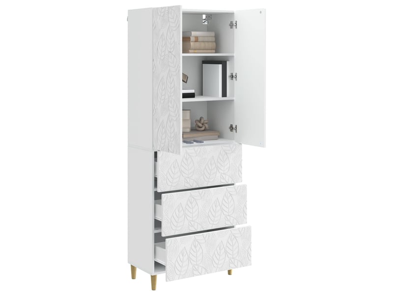  Ensemble de meubles 2 pcs, rangement de salon 66 x 34,5 x 90 cm bois d'ingénierie shl1429  - Conforama C