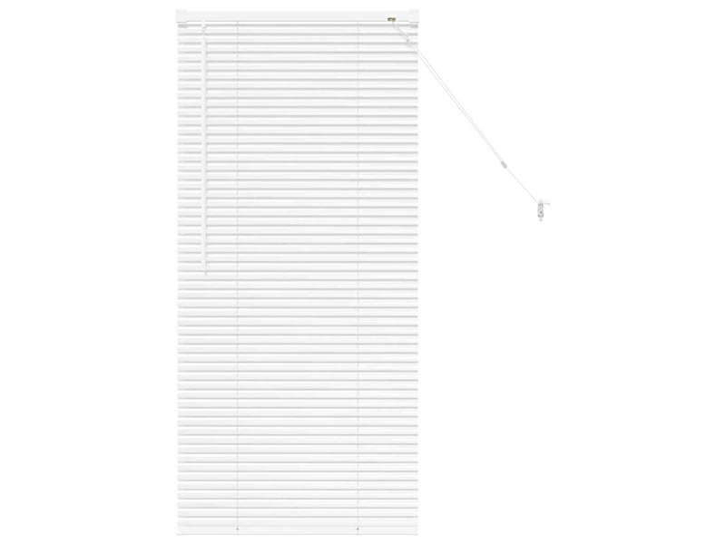  Store vénitien, store de fenêtre blanc 130 x 55 cm 25 mm aluminium cf47713  - Conforama A
