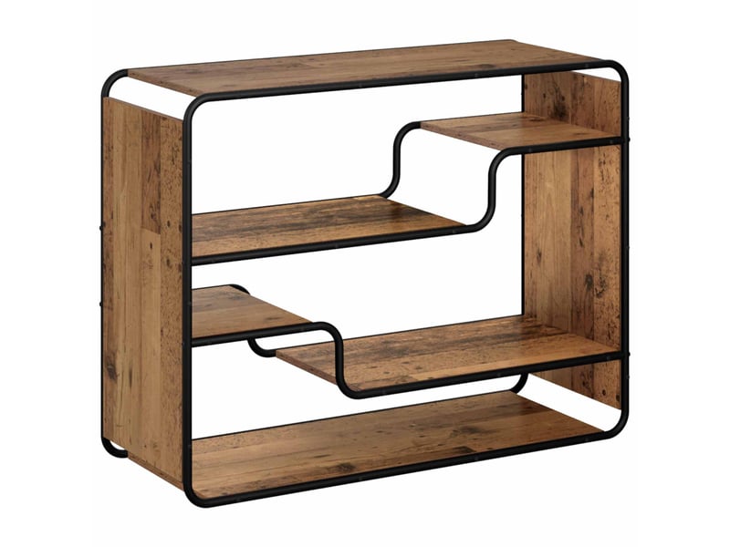 Buffet salon, buffet de rangement bois ancien 98x37,5x75,5 cm bois d'ingénierie  - Conforama A