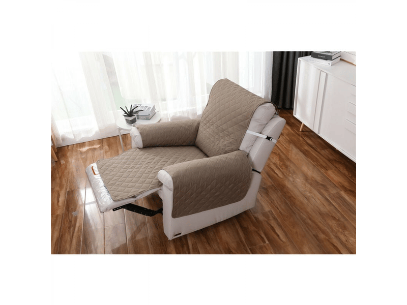  Housse fauteuil relax 1 place, housse de canapé protecteur inclinable imperméable pour chambre kaki 55 x 200 cm  - Conforama D
