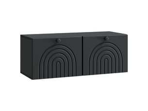 Meuble tv coloris noir 78.5 cm <strong></strong>  <strong></strong>