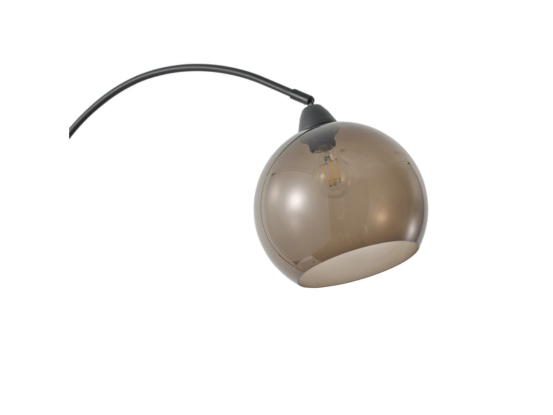 Lampadaire Métal 195 cm noir GIANNIS - Conforama J