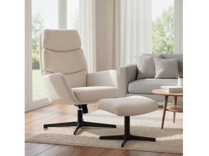 Pouf / repose pied <strong></strong> <strong></strong> beige