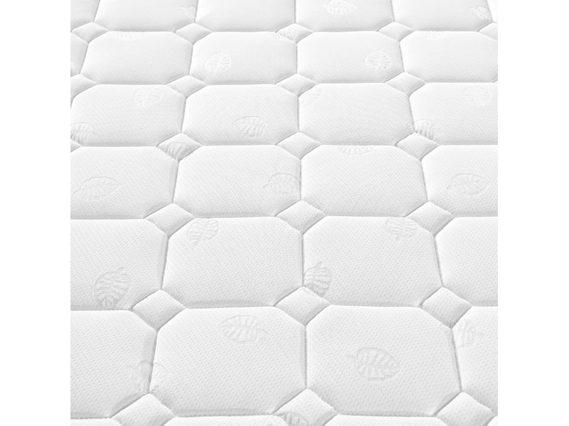  Lit coffre double 160x200 cm avec liseuse et fonction de charge pu gris sans matelas  - Conforama D