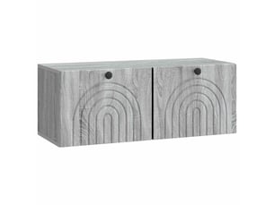 Meuble tv coloris gris 78.5 cm <strong></strong> <strong></strong>