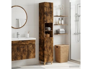 Colonne de salle de bain avec étagère ouverte alkmaar shl7837