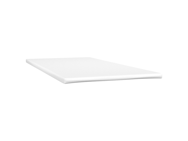  Sommier à lattes avec matelas tissu crème confortable lit 80x200 cm chambre à coucher  - Conforama C