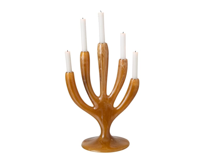  Chandelier arbre design bjarne 44cm caramel  - Conforama D