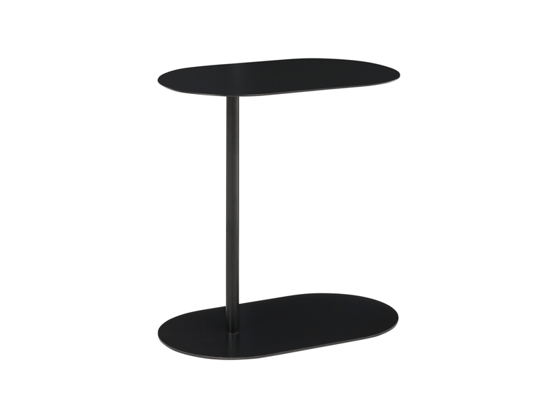 Table d'appoint mille métal noir  - Conforama A