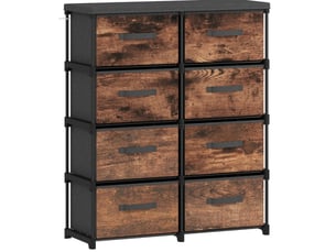 Chiffonnier     COVREO   coloris marron largeur 84.5 cm hauteur 100 cm