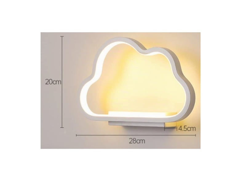  Applique murale intérieure led,20w2200lm moderne 3 température de couleur blanc  - Conforama A