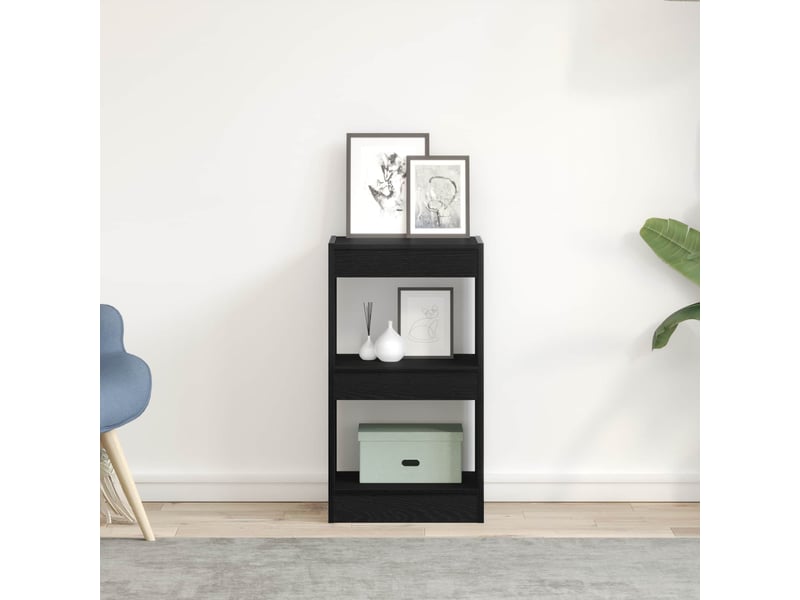  Bibliothèque 2 niveaux, armoire à livres 40 x 30 x 71,5 cm bois d'ingénierie  - Conforama B