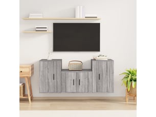 Meuble tv coloris gris  <strong></strong>  <strong></strong>