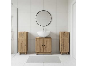 Ensemble de meuble de salle de bain 3 pièces ede cf63400