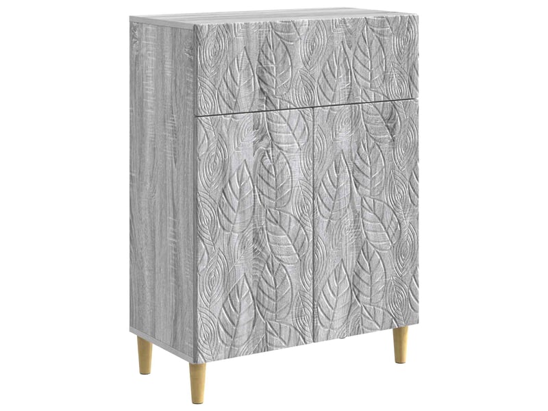  Buffet - bahut - meuble de rangement sonoma gris 66 x 34,5 x 90 cm bois d'ingénierie  - Conforama A
