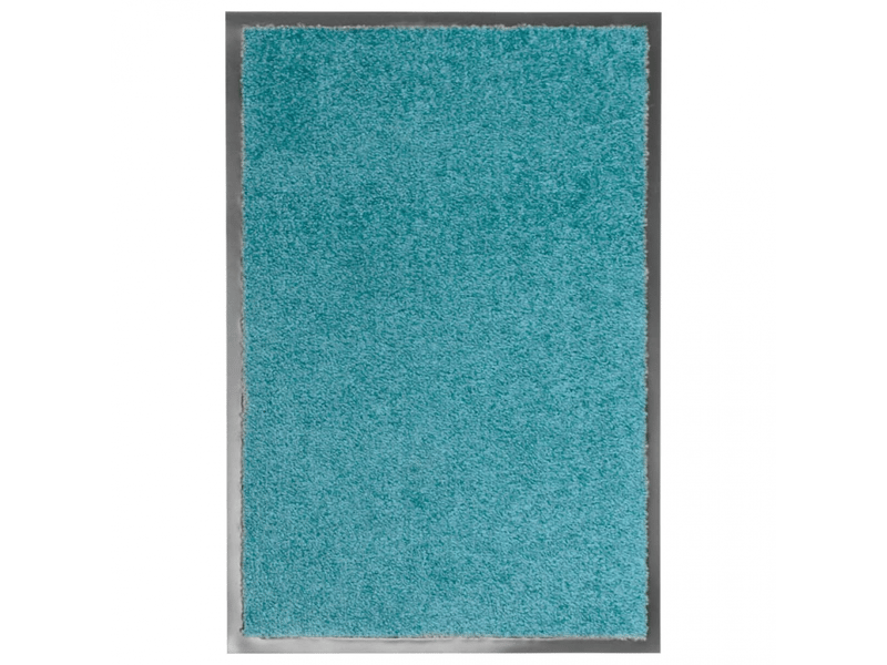  Paillasson lavable bleu cyan 40x60 cm - comfortxl 323457 - Conforama B