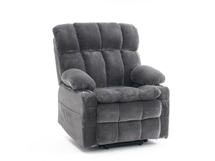 Fauteuil relax électrique  MEULVA Tissu gris