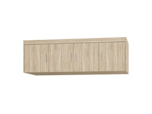 Surmeuble armoire storicos 4 portes chêne sonoma 176x55x53 cm