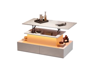 Table basse  coloris blanc <strong></strong> <strong></strong>
