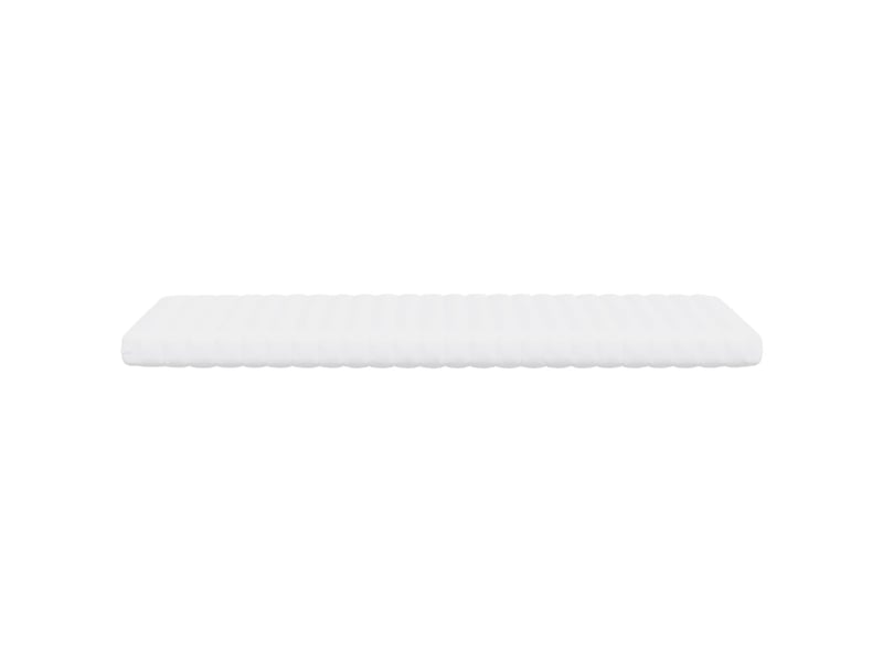 Matelas confort, matelas en mousse 2 pcs blanc 100x200 cm 7 zones dureté 20 ild - Conforama E