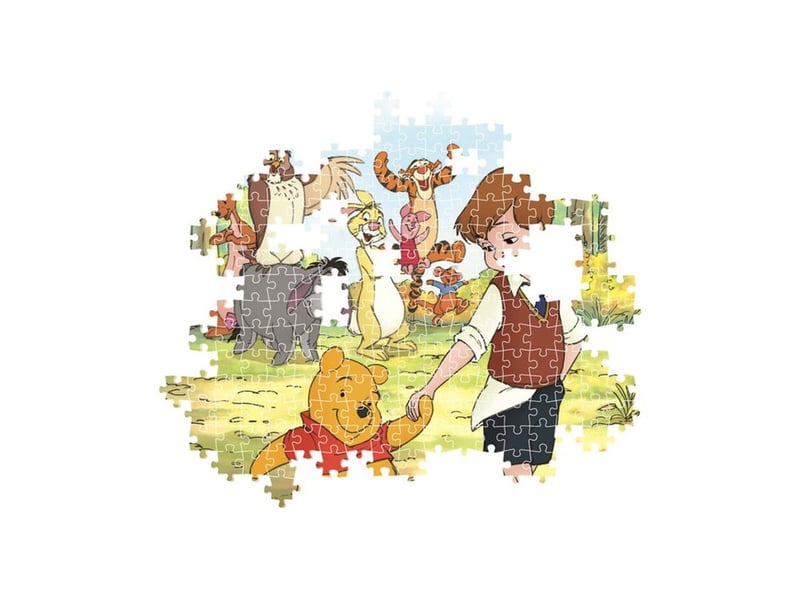  Puzzle 1000 pieces winnie l ours 70 x 50 cm avec poster et boite de rangement 37519 - Conforama C