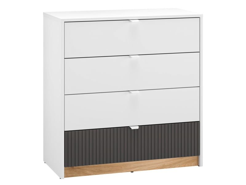  Selsey torino - commode - 82 cm - blanc Torino - Conforama A